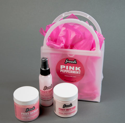 Pink Peppermint Pedicure Set