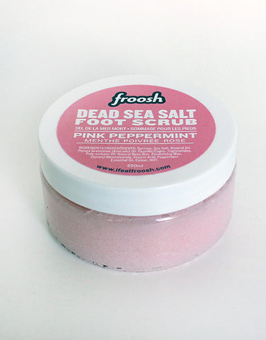 Pink Peppermint Foot Scrub